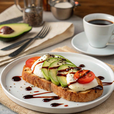 Avocado Mozzarella Toast Ruffle