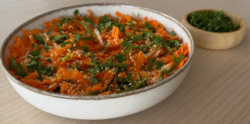 Ginger Carrot Salad Fest