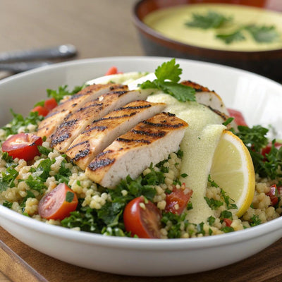 Chicken Tabbouleh Salad Fest