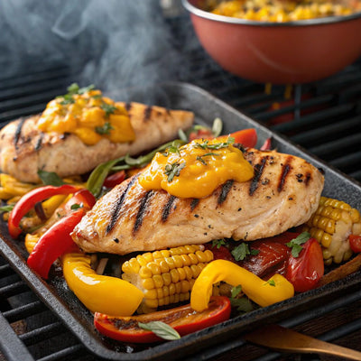 Grilled Chicken Veggies Tango