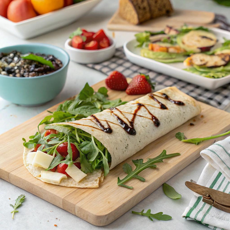 Parmesan Arugula Wrap Ruffle