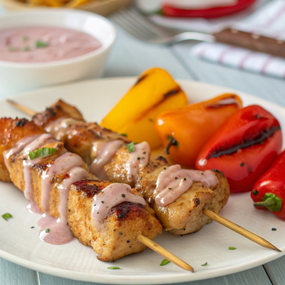 Shish Tawouk Veggies Escape