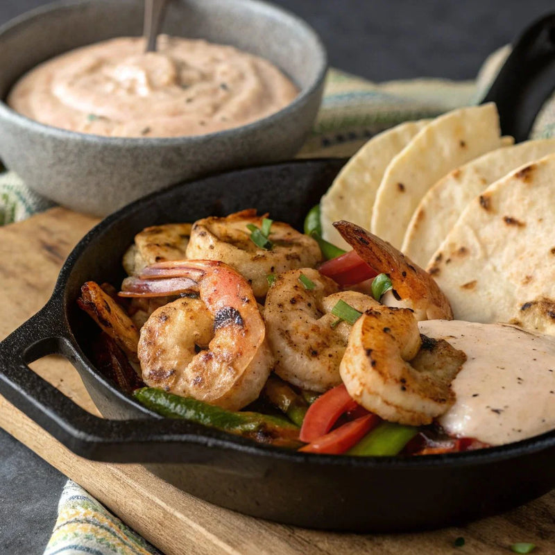 Shrimp Fajitas Flow