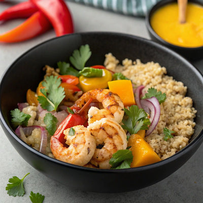 Shrimp Quinoa Tango