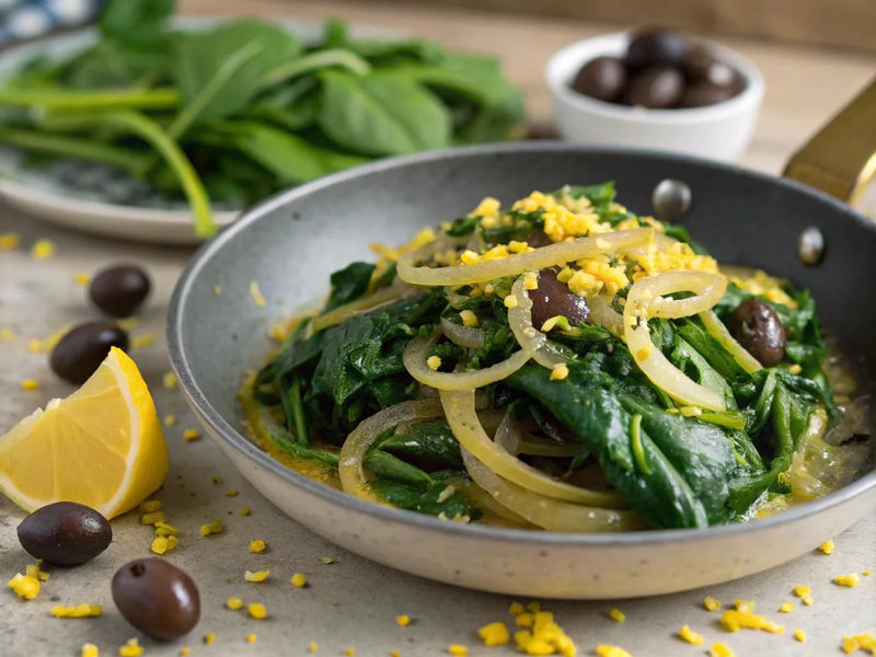 Spinach Olives Fest
